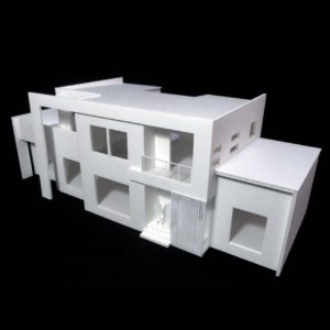 新築住宅白模型（検討用）S=1/50